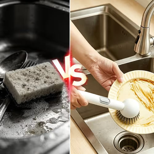 Buy 1 Get 1 Free | Long-Handle Electric Rotary Scrubber for Easy Cleaning