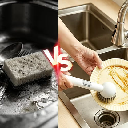 Buy 1 Get 1 Free | Long-Handle Electric Rotary Scrubber for Easy Cleaning